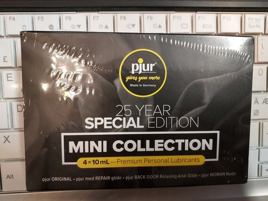 Pjur liukuvoidesetti Pjur 25 year special edition mini collection