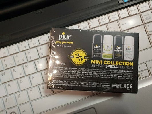 Pjur liukuvoidesetti Pjur 25 year special edition mini collection