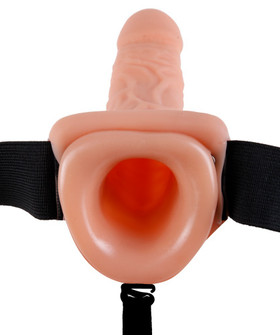 Lannedildo - penistuki -strapon jonka sisään saat halutessasi oman 