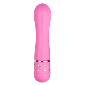 Mini vibrator Lined strassein koristeltu vibraattori 