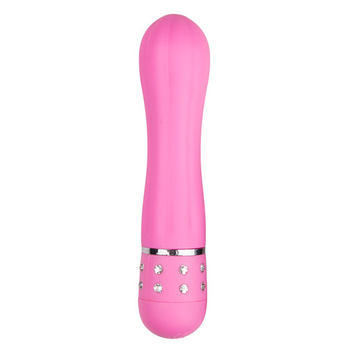Mini vibrator Lined strassein koristeltu vibraattori 