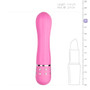 Mini vibrator Lined strassein koristeltu vibraattori 