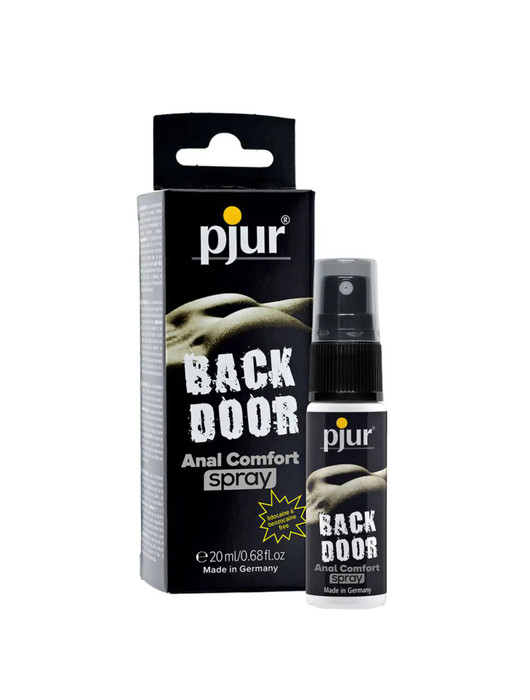 Pjur Back Door - Takaovea rentotuttava - voiteleva spray anaaliseksiin