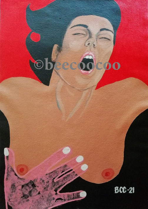 Bee Coo Coo Orgasm 2 kiiltävä pintainen juliste