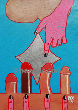 Bee Coo Coo CHOICE kiiltävä pintainen juliste