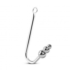 Anal hook metallinen anaalikoukku kolmella pallolla - kiinni on pysyy