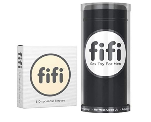 FIFI sillä siisti masturbaatioputki nesteenkerääjällä