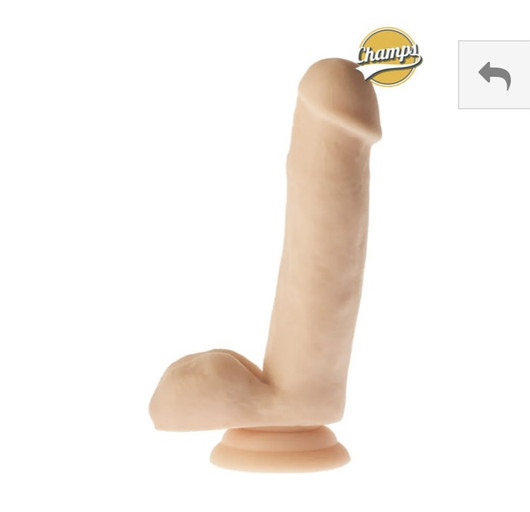 Smoothy tekopenis, dildo, pippeli 6,5” imukupilla