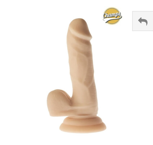 Smoothy tekopenis, dildo, pippeli 6 tuumaa, voimakkaalla imukupilla