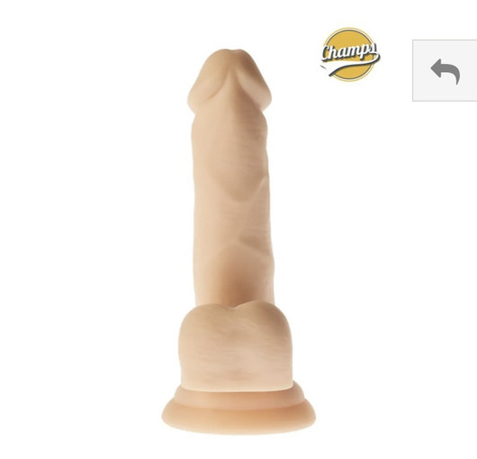 Smoothy tekopenis, dildo, pippeli 6 tuumaa, voimakkaalla imukupilla