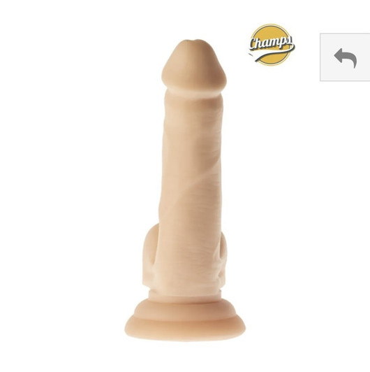 Smoothy tekopenis, dildo, pippeli 6 tuumaa, voimakkaalla imukupilla