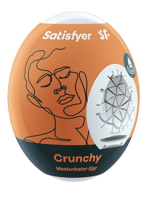 CRINCHY- SATISFYER - masturbaatio muna, tällä saat mukavasti