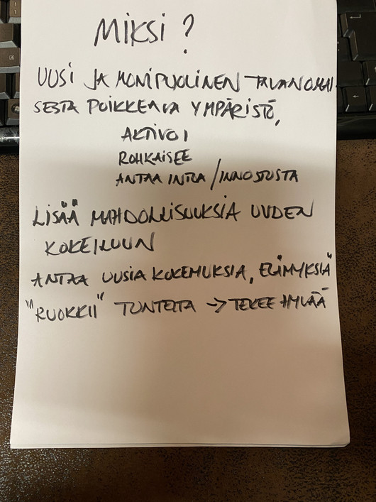 Aikuisten Nopa-leikkitilanvuokra-Mahdollisuus uusiin kokemuksiin