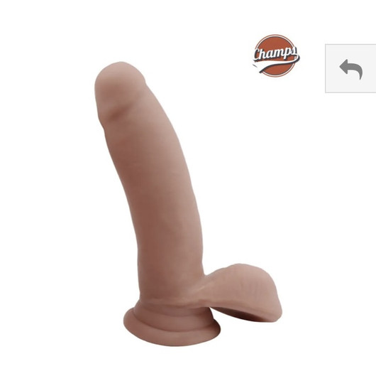 Jykevä tekopenis, dildo, pippeli  7 tuumaa imukupilla