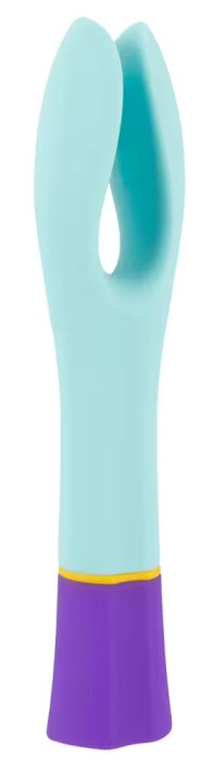 bunt. Double vibrator-ladattava silkkisen tuntoinen kaksi moottorinen