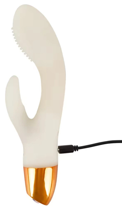 Glow in the dark RABBIT kiihottimella varustettu hieromasauva