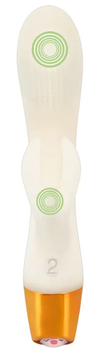 Glow in the dark RABBIT kiihottimella varustettu hieromasauva