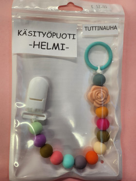 Tuttinauha silikoni,  ruusu