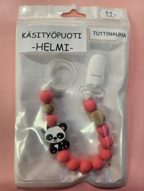 Tuttinauha silikoni, panda