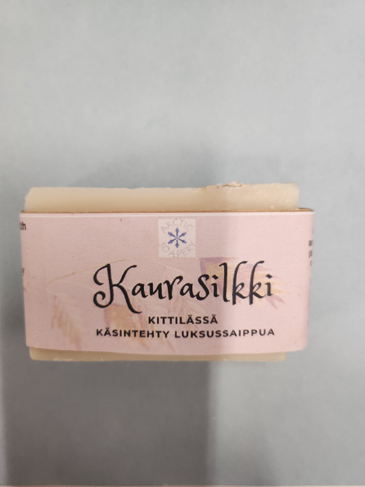 Kaurasilkkki- käsintehty luksussaippua 80g