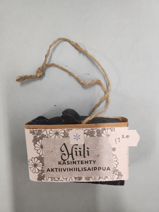 Hiili- käsintehty aktiivihiilisaippua