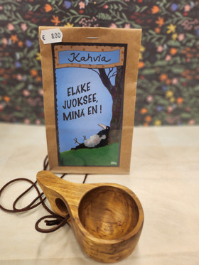 Aromikahvi Eläke juoksee