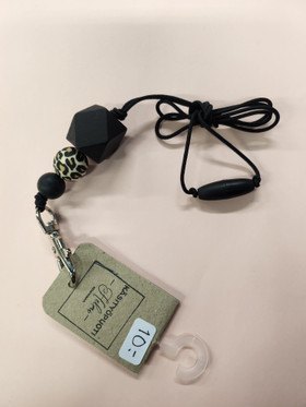 Avainnauha musta, salmiakki