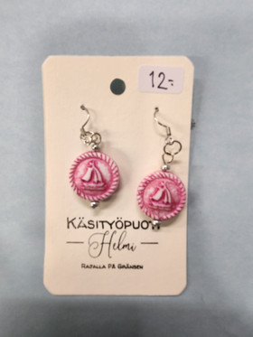 Korvakoru Laiva punainen