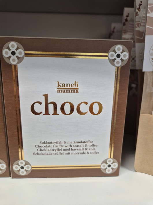 CHOCO-merisuolasuklaatryffeli 150g