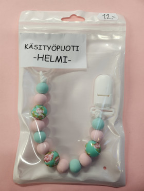 Tuttinauha silikoni, kukkahelmi