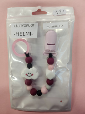 Tuttinauha silikoni, hymynaama