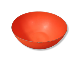 Punainen emalikulho (Finel)