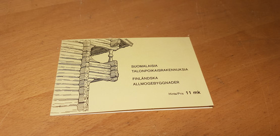 Suomalaisia talonpoikaisrakennuksia postimerkkivihko