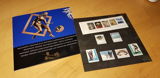 Postin lajitelma: Taidetta postimerkeissä