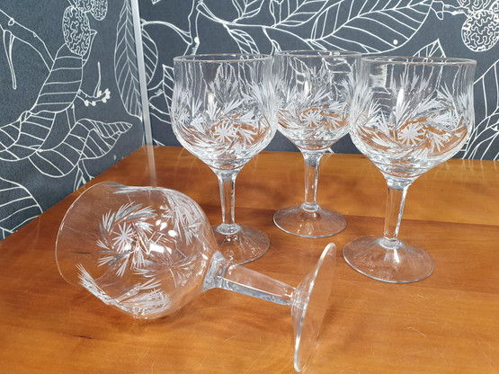 Kristallilasit (4 kpl)