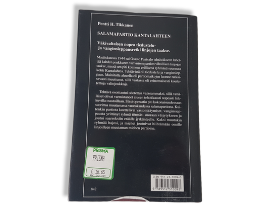 Salamapartio Kantalahteen -kirja