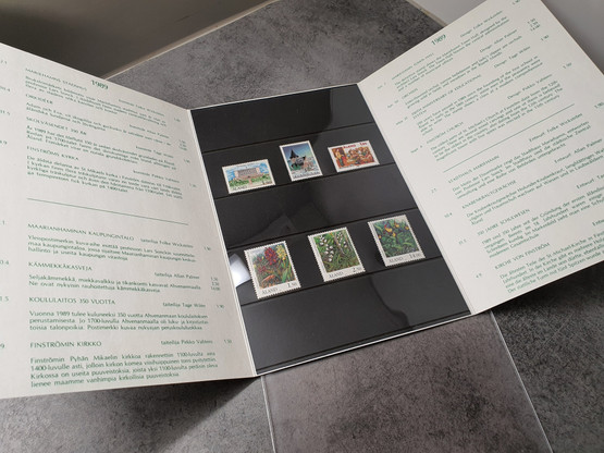 Ahvenanmaan postimerkit 1989