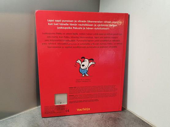 Juoksupoika Pekku liikennevaloissa