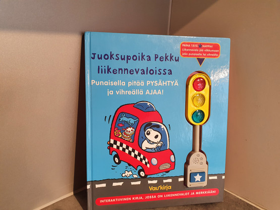Juoksupoika Pekku liikennevaloissa
