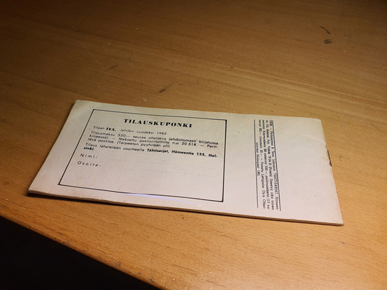 TEX seikkailu 25/1961