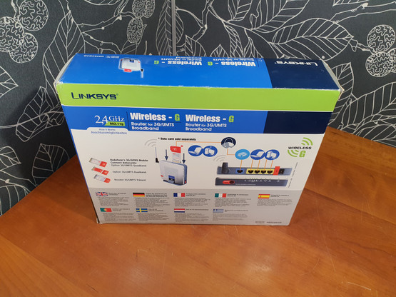 Wifi -reititin (Linksys WRT54G3G) #2