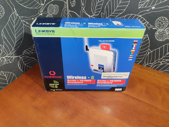 Wifi -reititin (Linksys WRT54G3G) #2