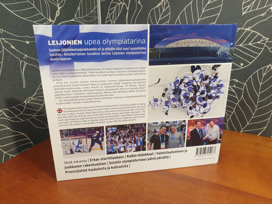 Leijonien olympiataival -kirja