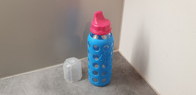 Lasinen tuttipullo, 250 ml (Lifefactory)