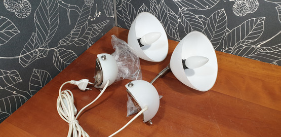 Kaksi seinävalaisinta (Markslöjd)