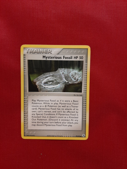 Mysterious Fossil 79/92 - EX Legend Maker