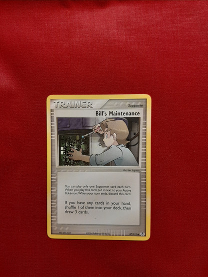 Bill's Maintenance  87/112 - EX FireRed & LeafGreen
