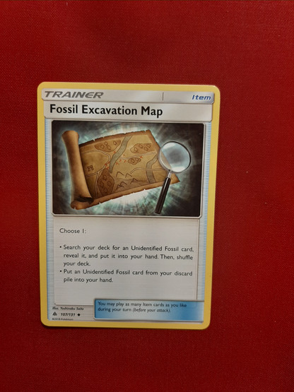 Fossil Excavation Map 107/131 - Forbidden Light 