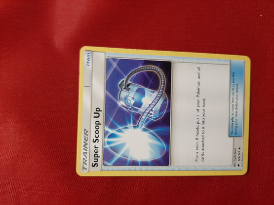 Super Scoop Up (V.1) 124/147  -  Burning Shadows