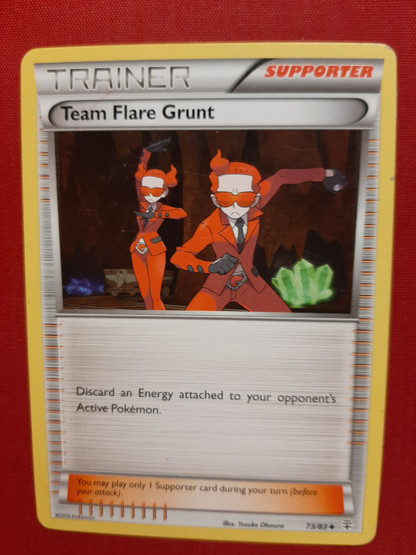 Team Flare Grunt (V.1) 73/83 - Generations
